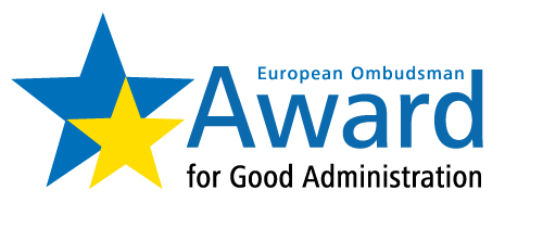 Logo of the European Ombudsman "Award for Good Administration"