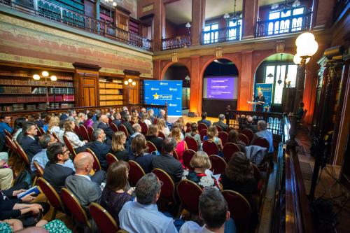 La cérémonie du Prix d’excellence de la bonne administration s’est déroulée à la bibliothèque Solvay, à Bruxelles.