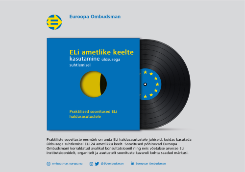 ELi ametlike keelte kasutamine