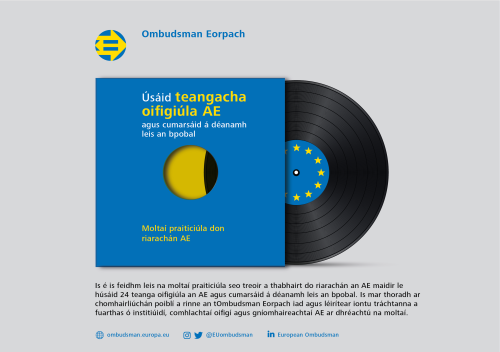 Úsáid theangacha oifigiúla AE
