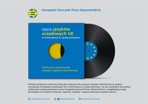 Użycie języków urzędowych UE
