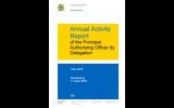 Annual Activity Report of the Principal Authorising Officer by Delegation 2015