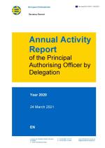 Annual Activity Report of the Principal Authorising Officer by Delegation 2020